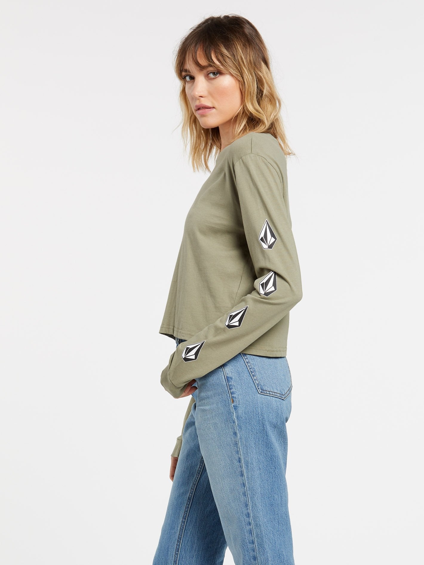 Das Volcom Stones T-Shirt - GRÜNER TEE