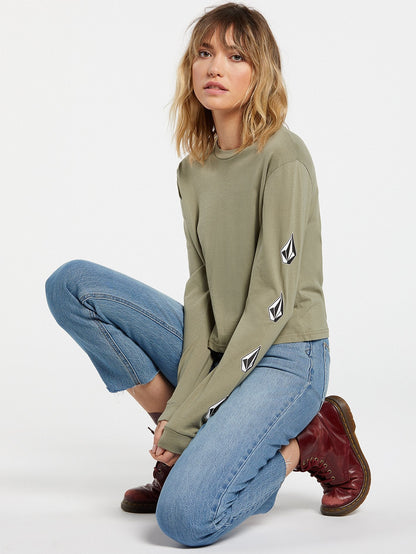 Das Volcom Stones T-Shirt - GRÜNER TEE