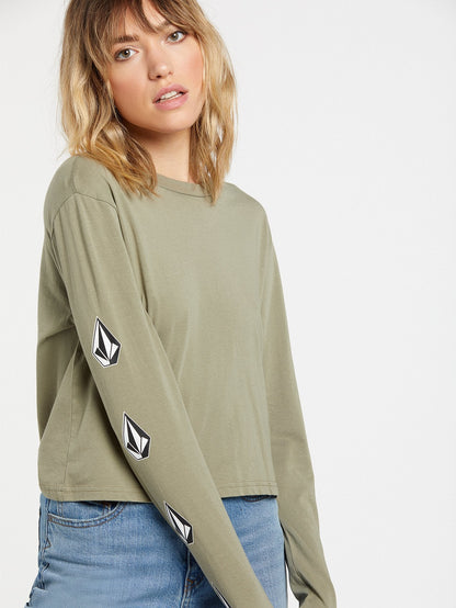 Das Volcom Stones T-Shirt - GRÜNER TEE
