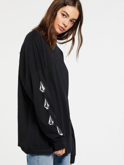 T-shirt Deadly Stones - BLACK