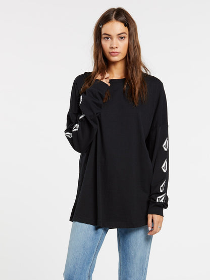 T-shirt Deadly Stones - BLACK