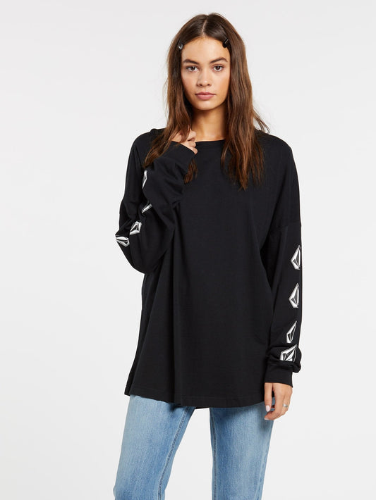 T-shirt Deadly Stones - BLACK
