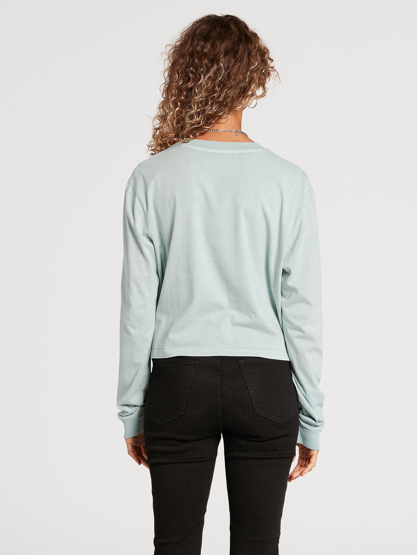Das Volcom Stones T-Shirt - BLUE FOG