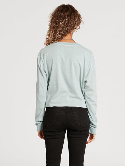 Das Volcom Stones T-Shirt - BLUE FOG