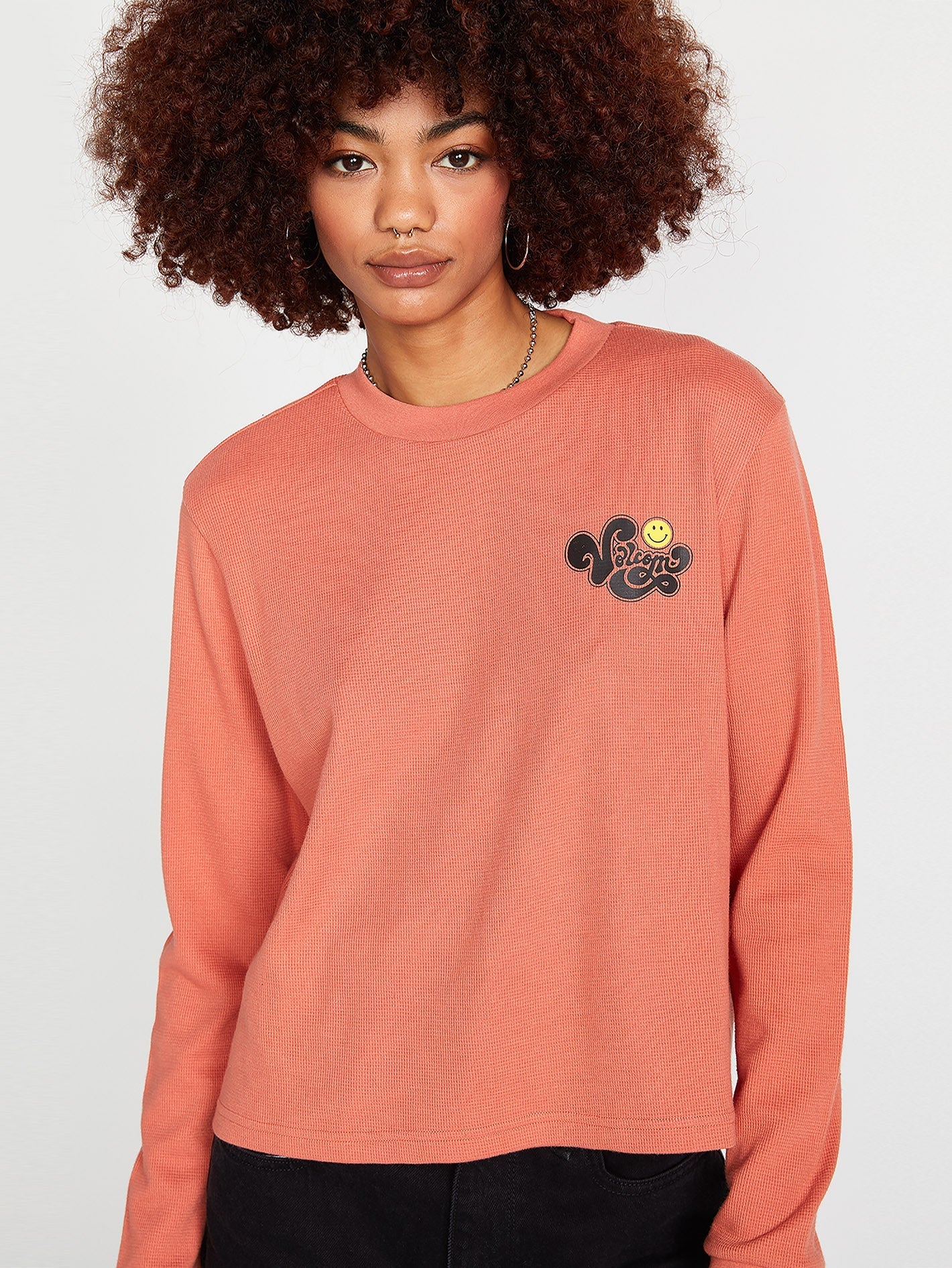 T-shirt Thermality - TERRA COTTA