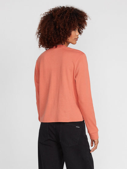 T-shirt Thermality - TERRA COTTA