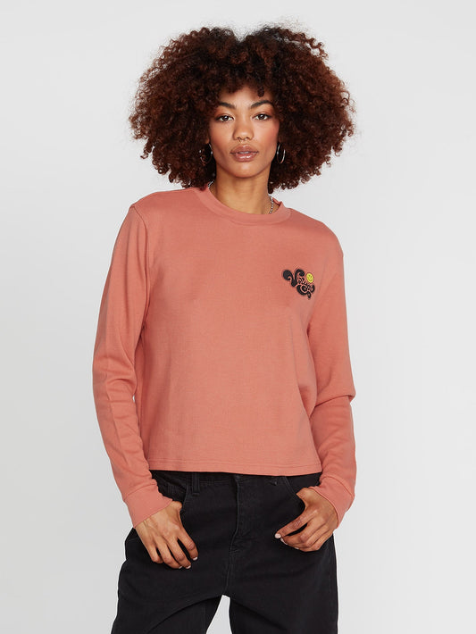 T-shirt Thermality - TERRA COTTA
