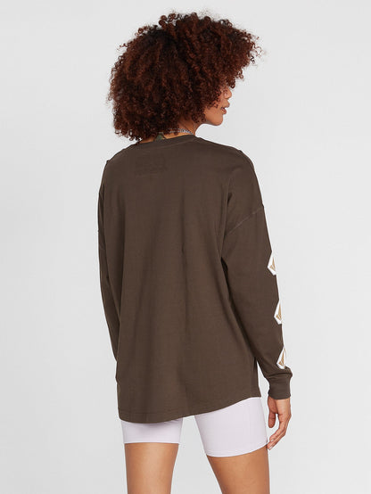 Iconic Stones T-shirt - ESPRESSO