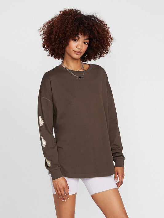 T-shirt Iconic Stones - ESPRESSO