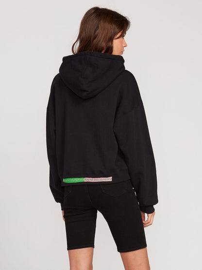 Ozzy Wave Hoodie – SCHWARZ