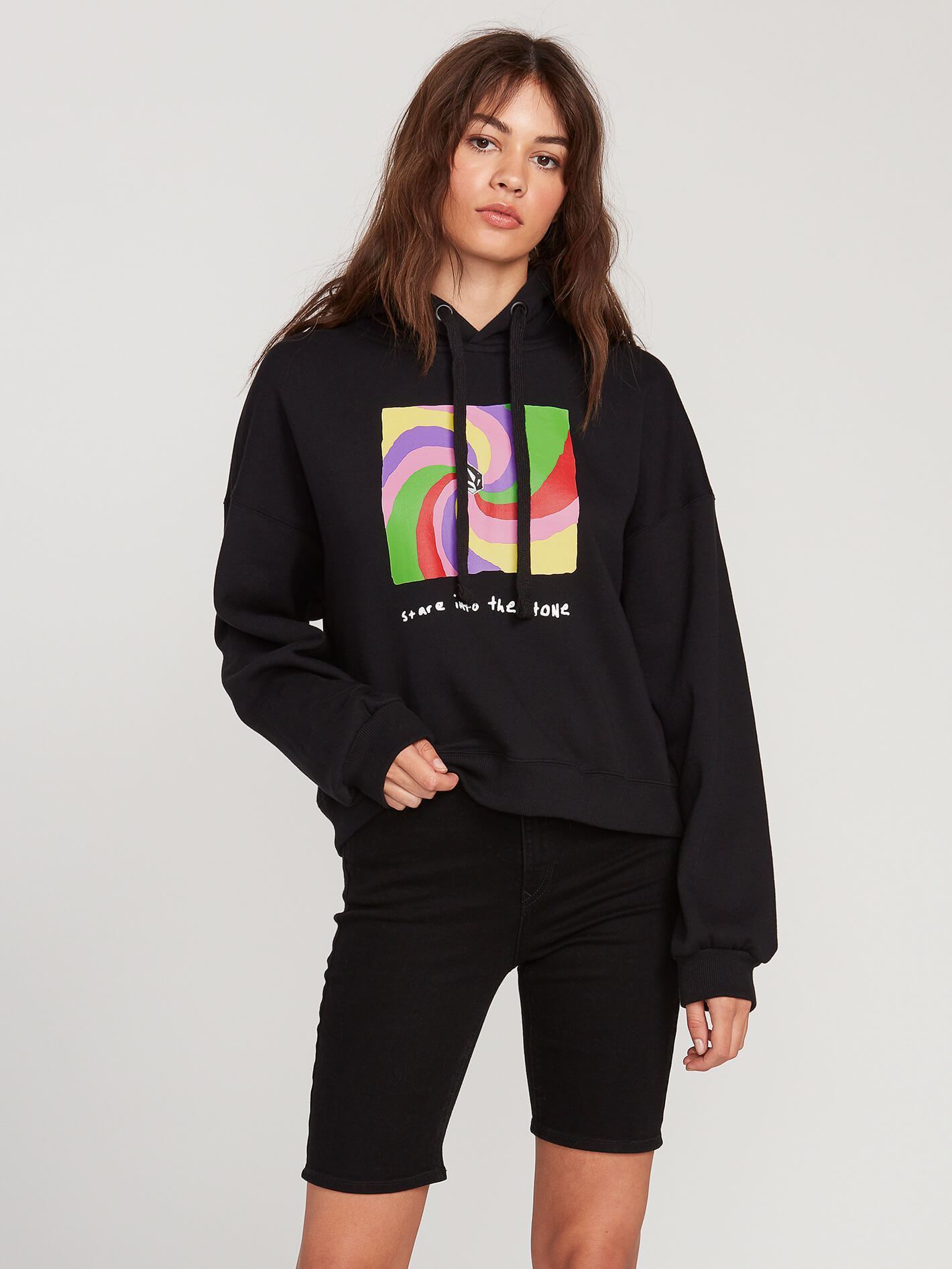 Ozzy Wave Hoodie – SCHWARZ