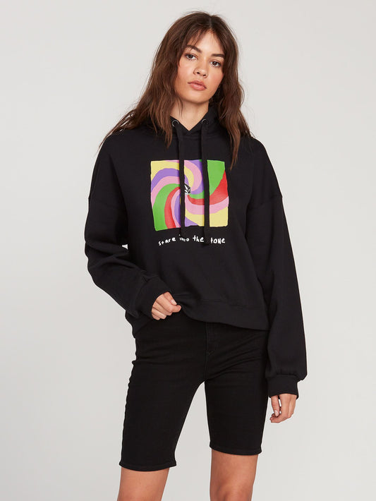 Ozzy Wave Hoodie – SCHWARZ