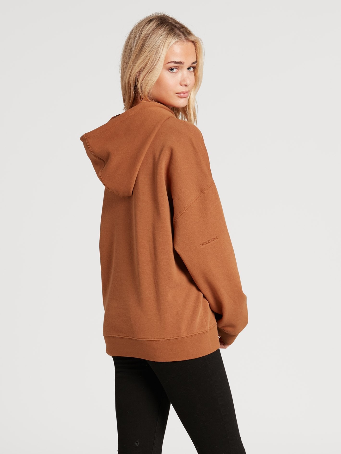 Sweat à Capuche Stone Heart - MOCHA