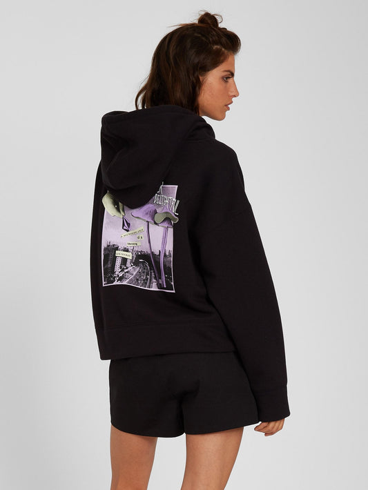 Sweat à capuche Voltrip - Black