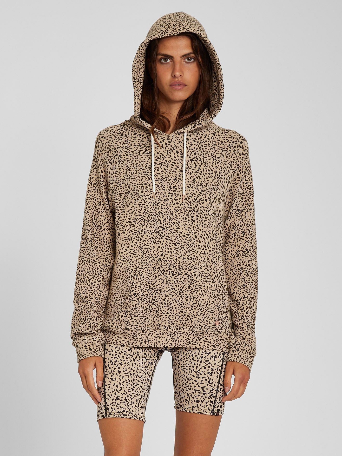 Kleiner Hoodie – Tierdruck
