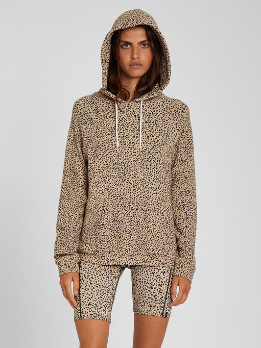 Sweat à capuche Lil - Animal Print