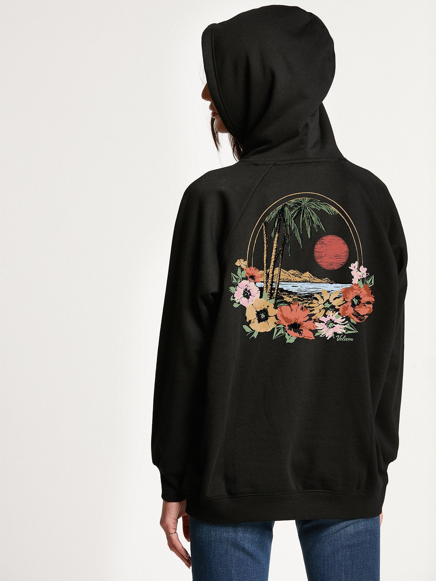 Sweat À Capuche Truly Stoked Boyfriend - Black