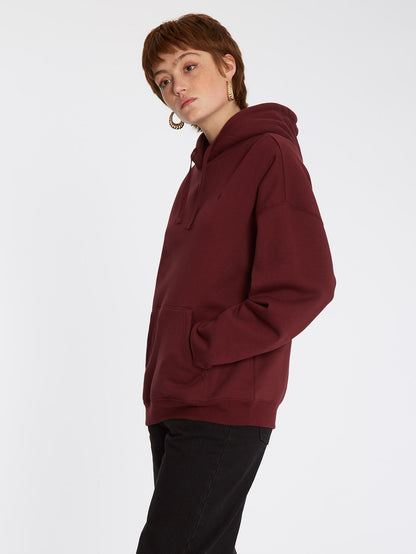 Stone Heart Ii Hoodie - BURGUNDY