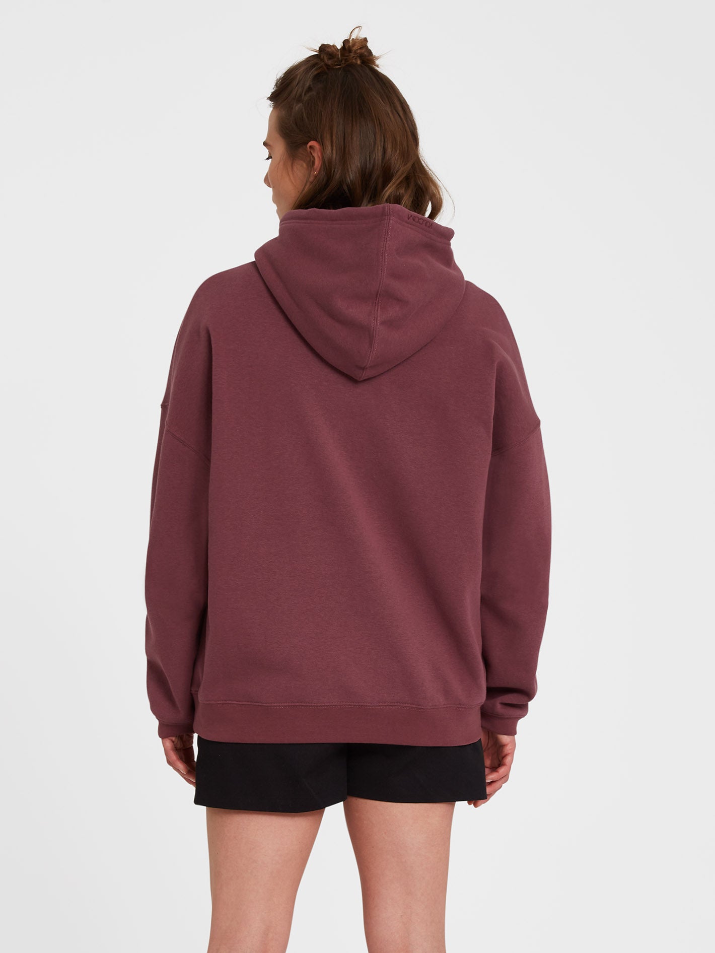 Stone Heart Ii Hoodie - EGGPLANT