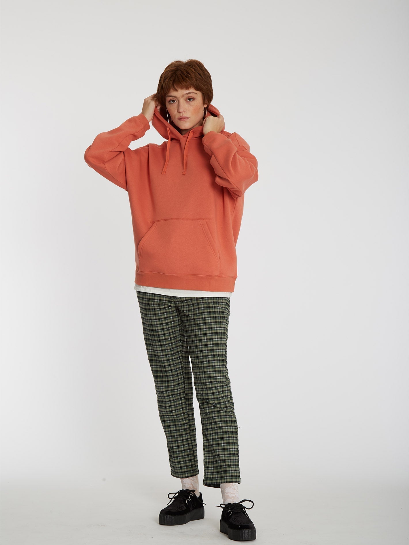 Stone Heart Ii Hooded Sweatshirt - TERRA COTTA