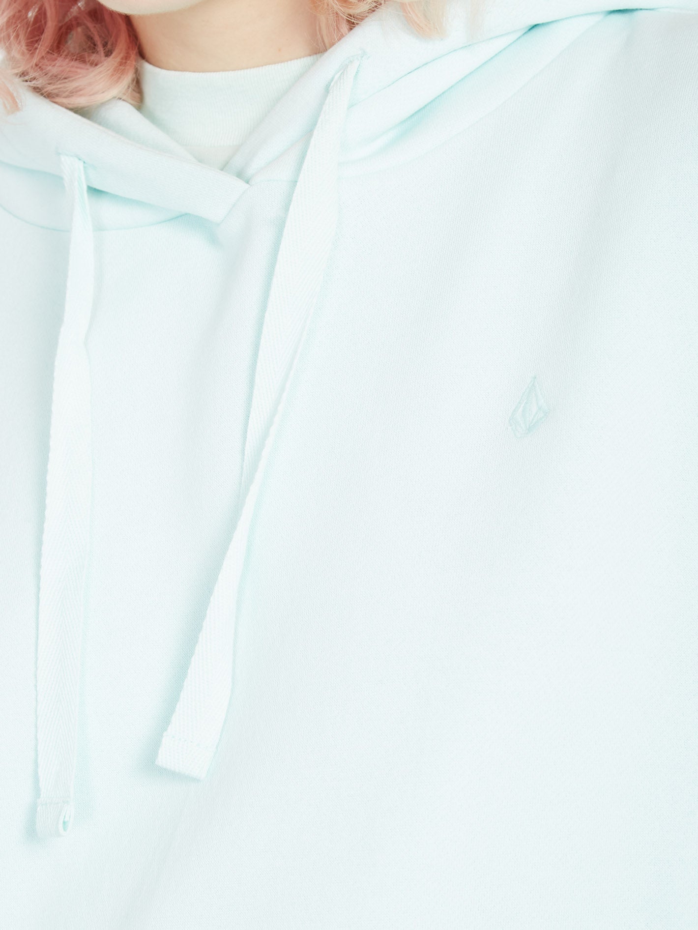 Stone Heart Ii Hoodie - PALE AQUA
