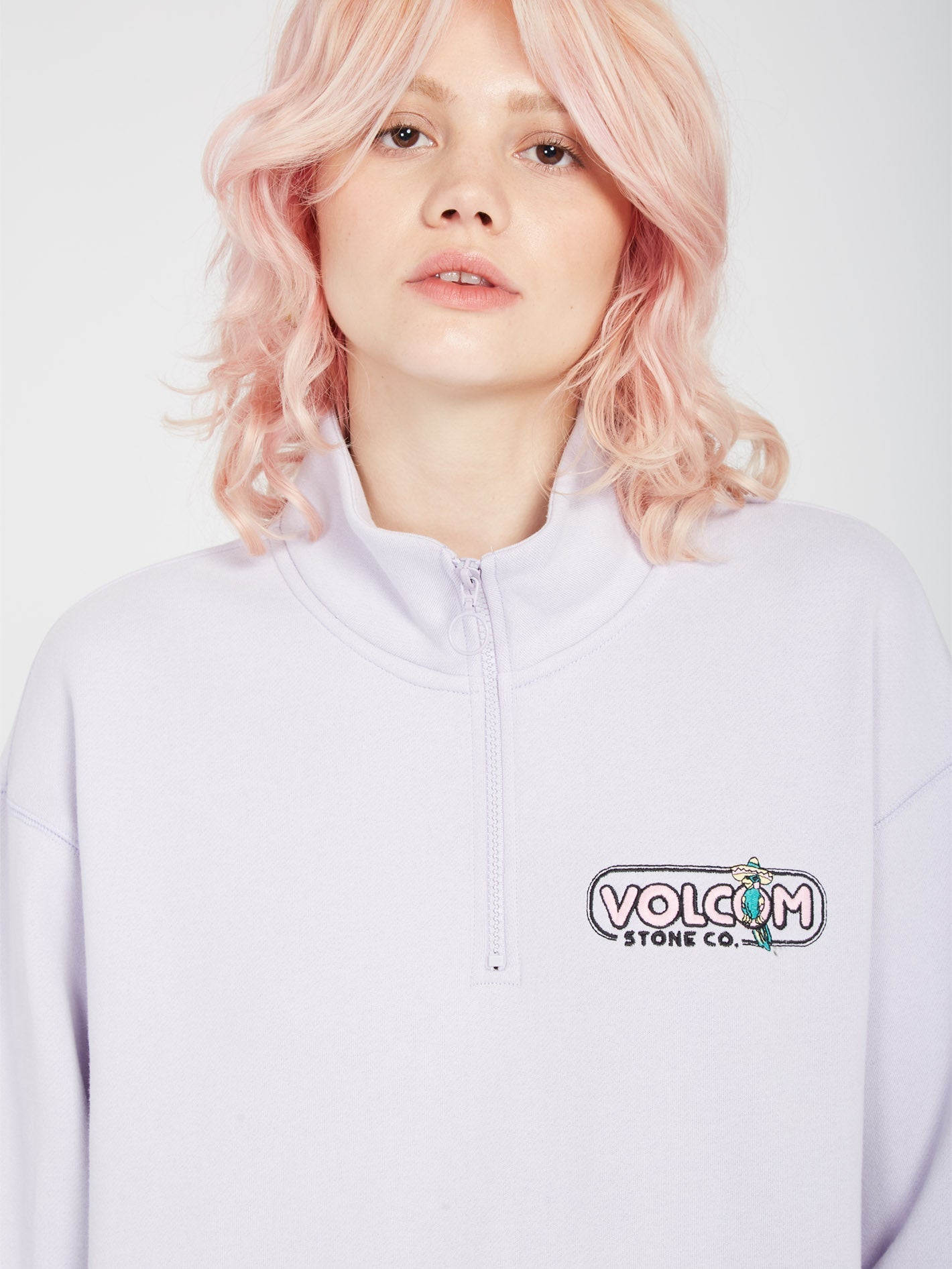 Overtheenker Sweatshirt - HELLES ORCHIDEE