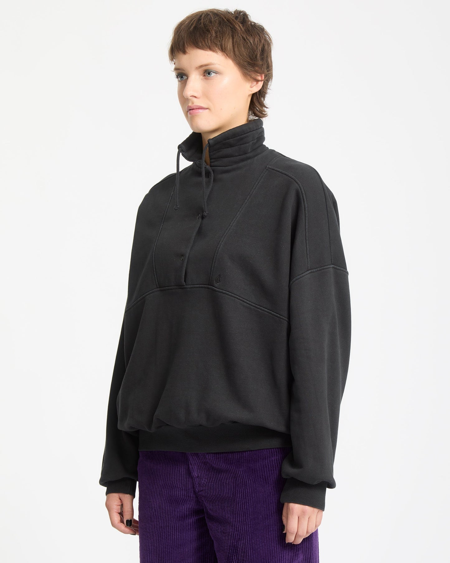 Sweat À Capuche Reetrostone - Vintage Black