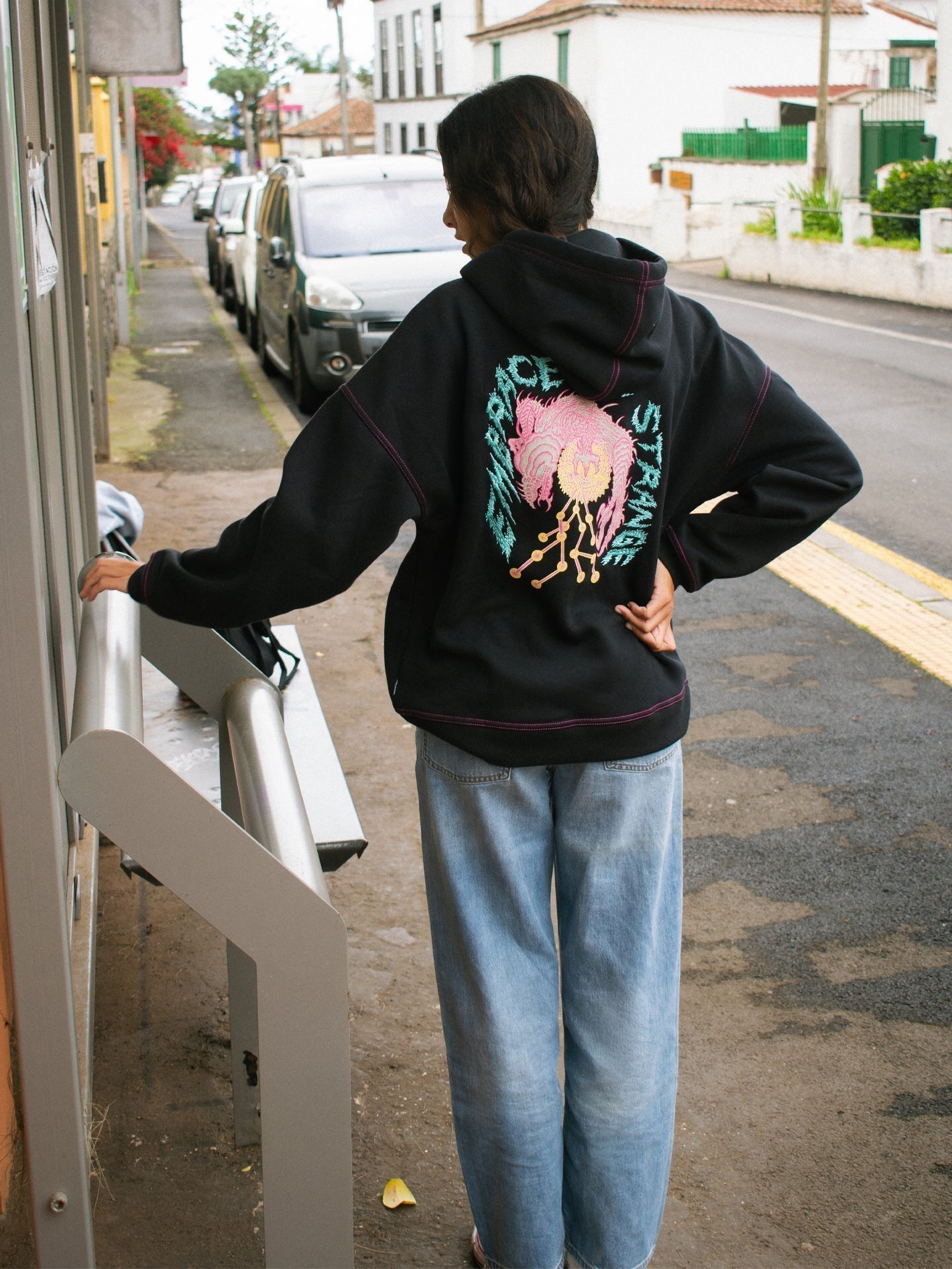 Sweat à capuche Tetsunori - BLACK