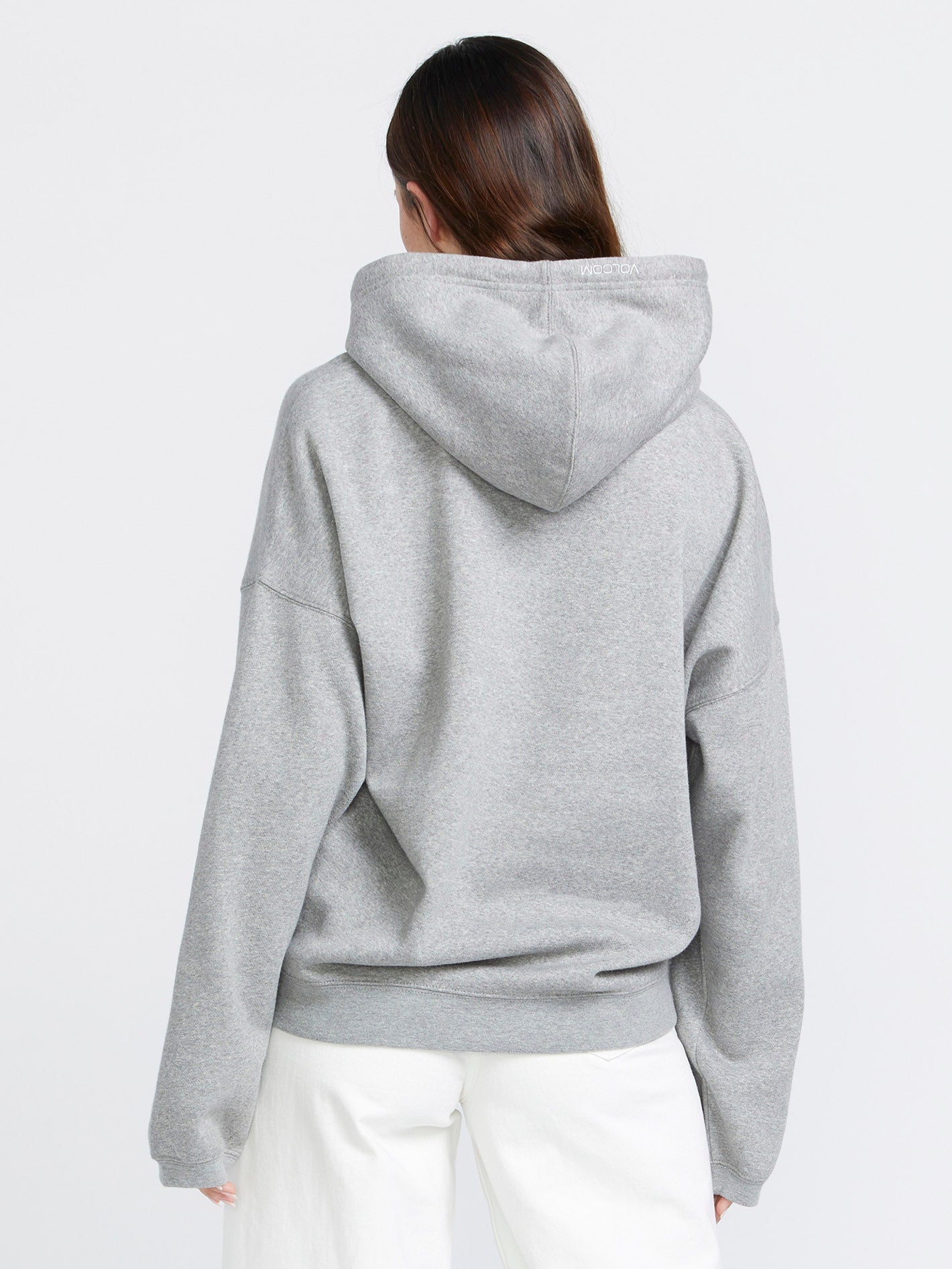 Stone Heart Up Hoodie - HEATHER GRAY