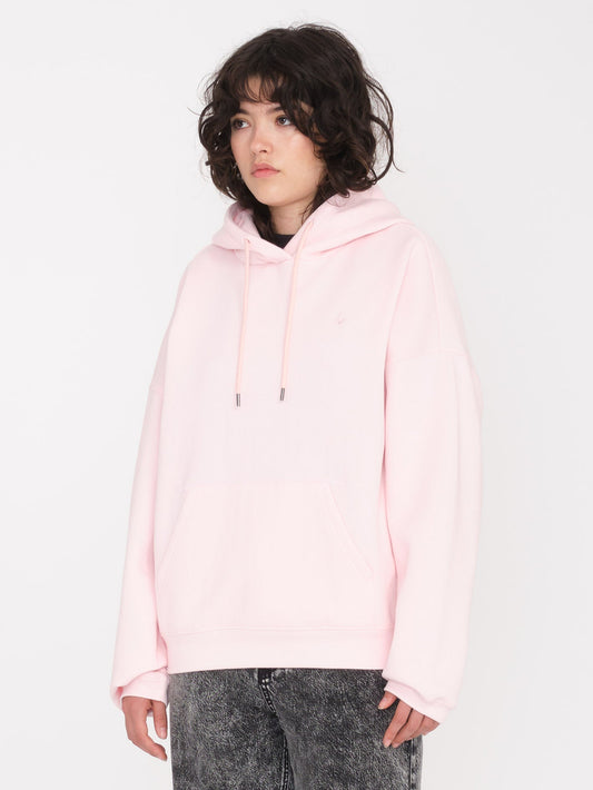 Stone Heart Up Hoodie - LILA ASCHE