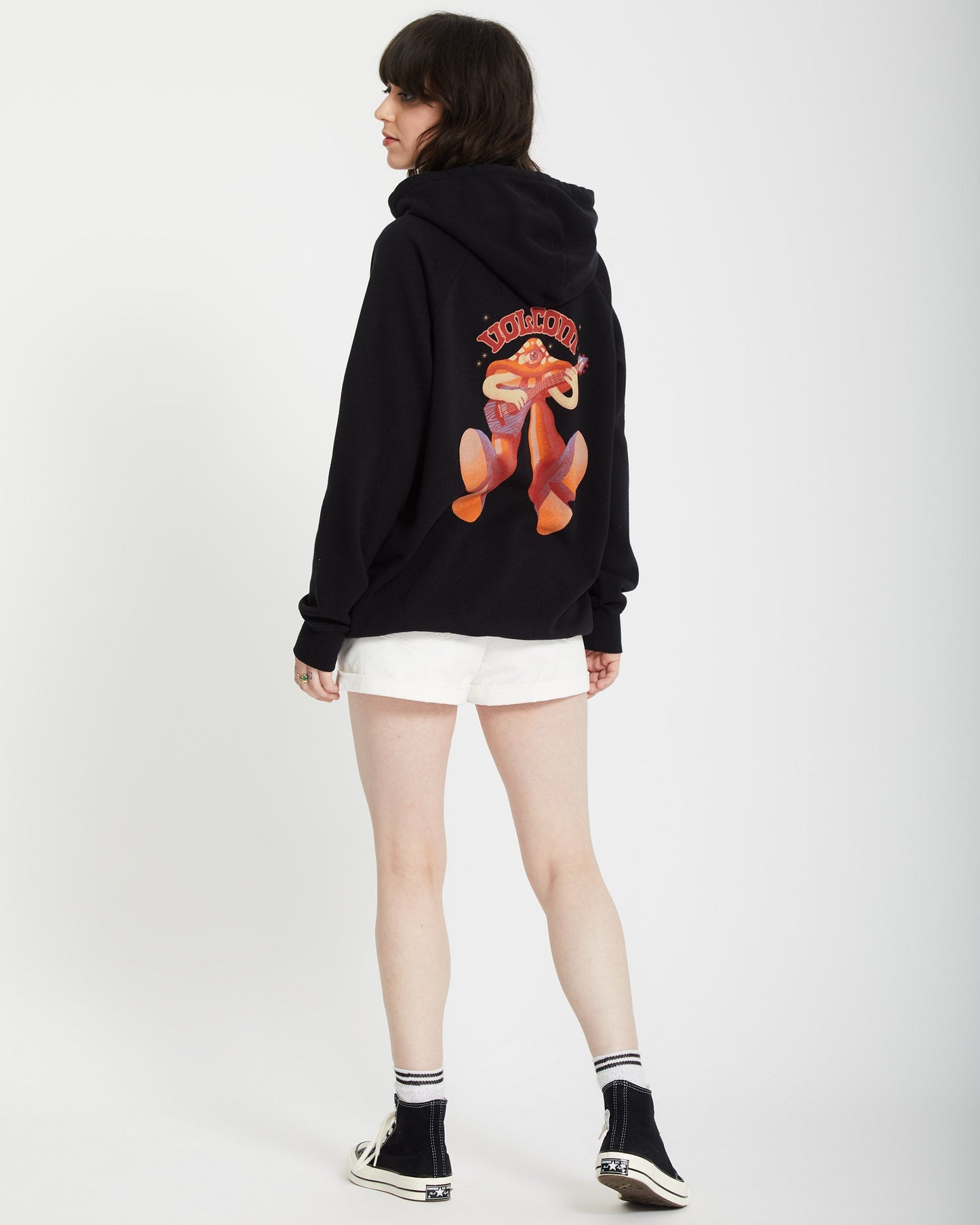 Sweat à Capuche Truly Stoked - BLACK
