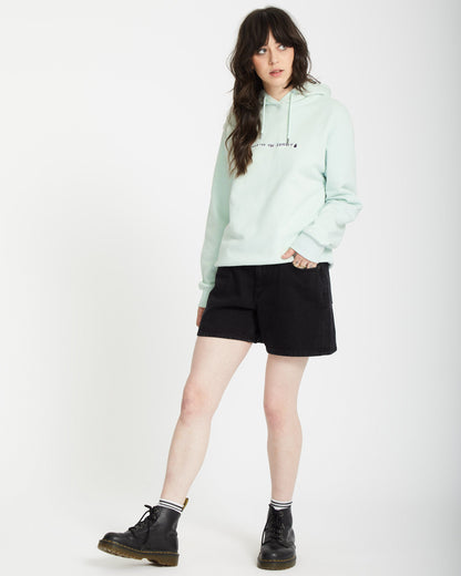 Flowish Hoodie - Wolkenblau