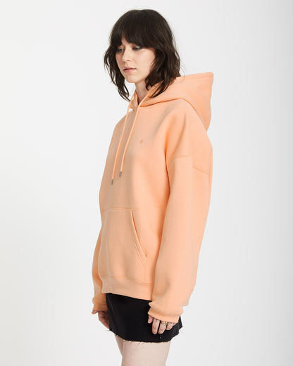 Stone Heart Up Hoodie - Heller Pfirsich