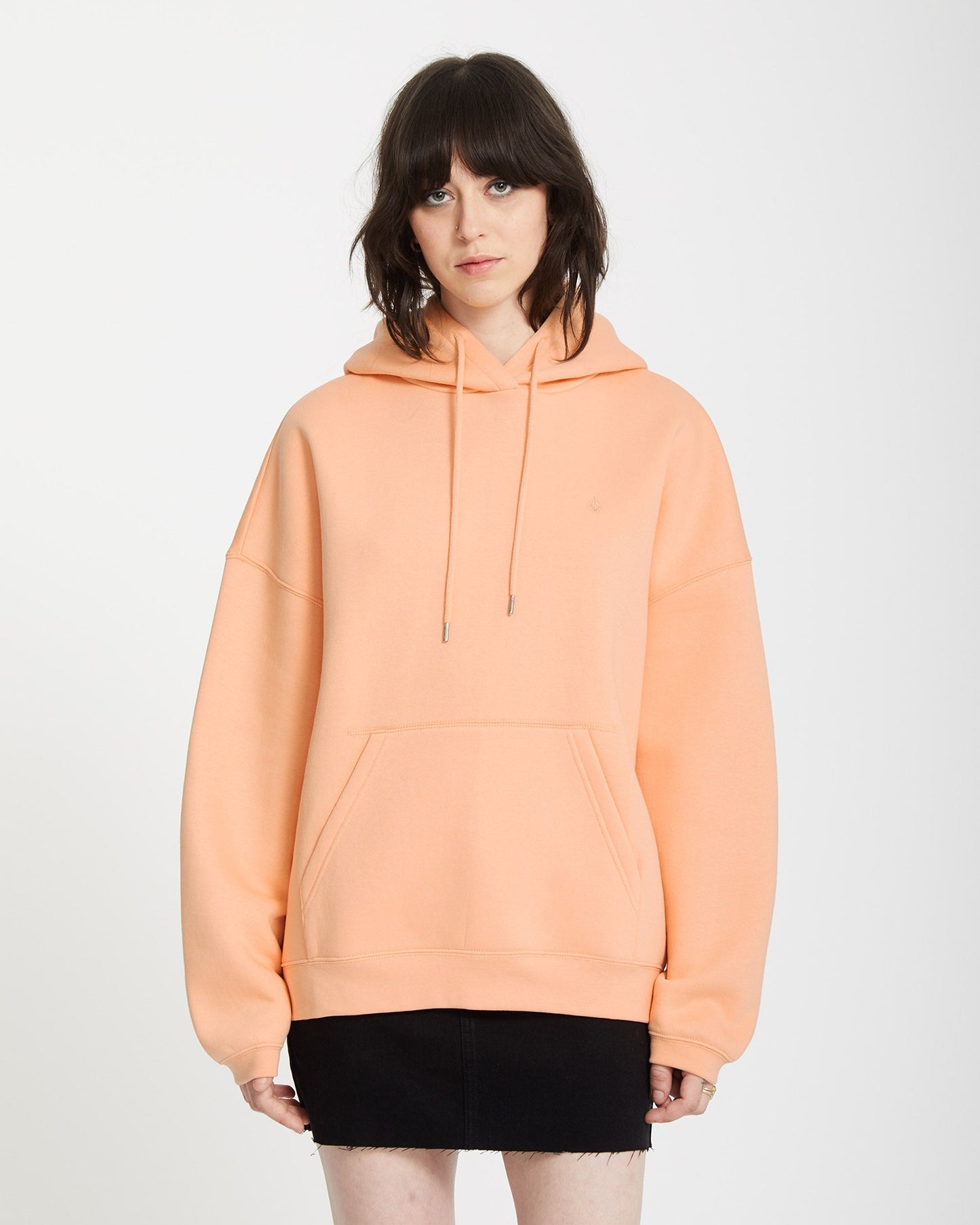 Stone Heart Up Hoodie - Heller Pfirsich