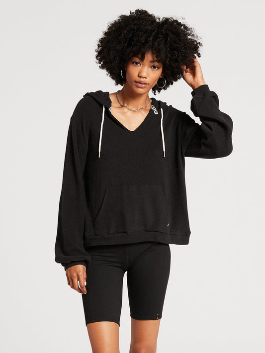 Sweat à Capuche Lil Poncho - BLACK