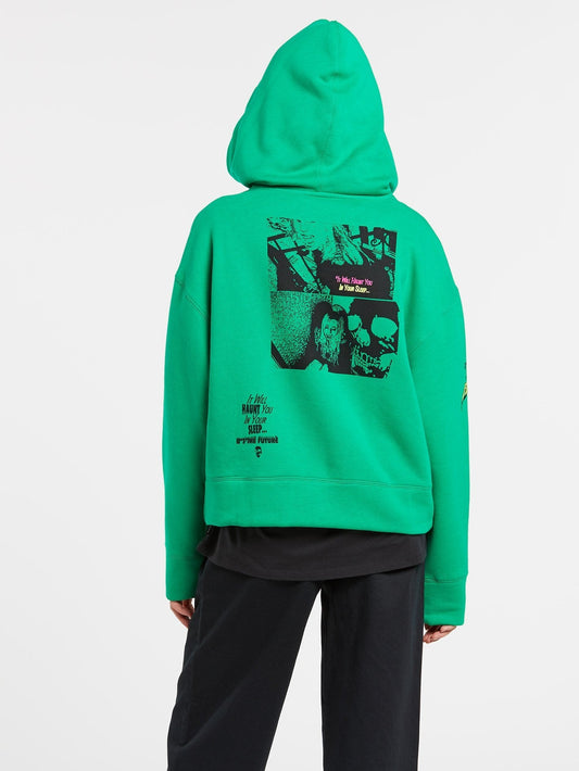Bits Of Brain Hoodie - SCAROMATIC GRÜN