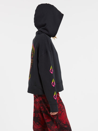 Sweat à capuche Walrave - BLACK