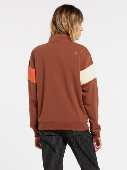 Staxx Kurzes Sweatshirt - KOKOSNUSSSCHALE