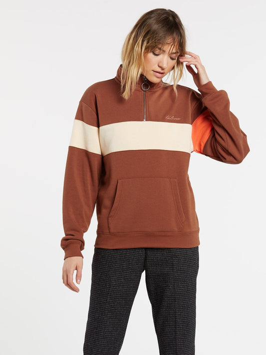 Staxx Kurzes Sweatshirt - KOKOSNUSSSCHALE