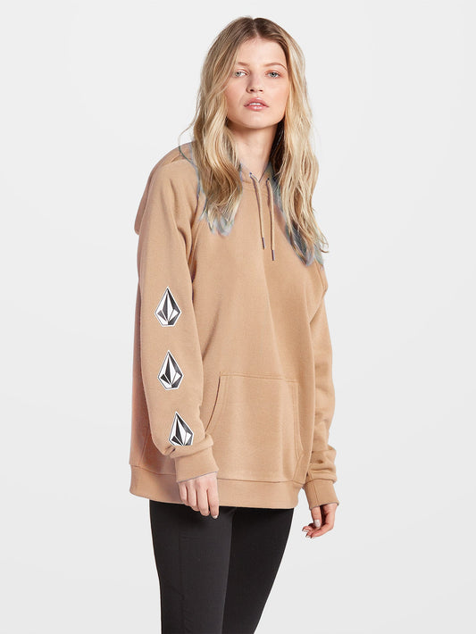 Iconic Stone Hoodie - HASELNUSS