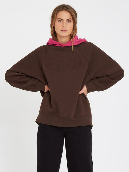 Weirdi Hoodie - DUNKELBRAUN