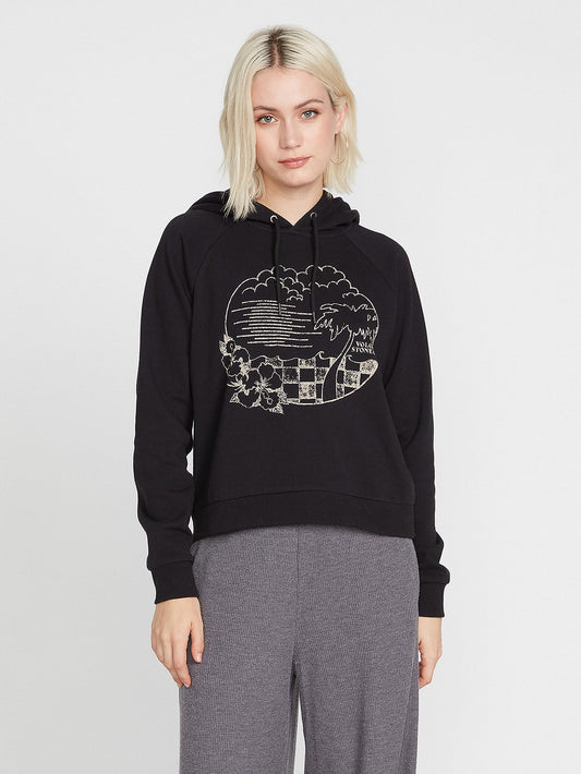 Sweat à capuche Truly Stokin - BLACK