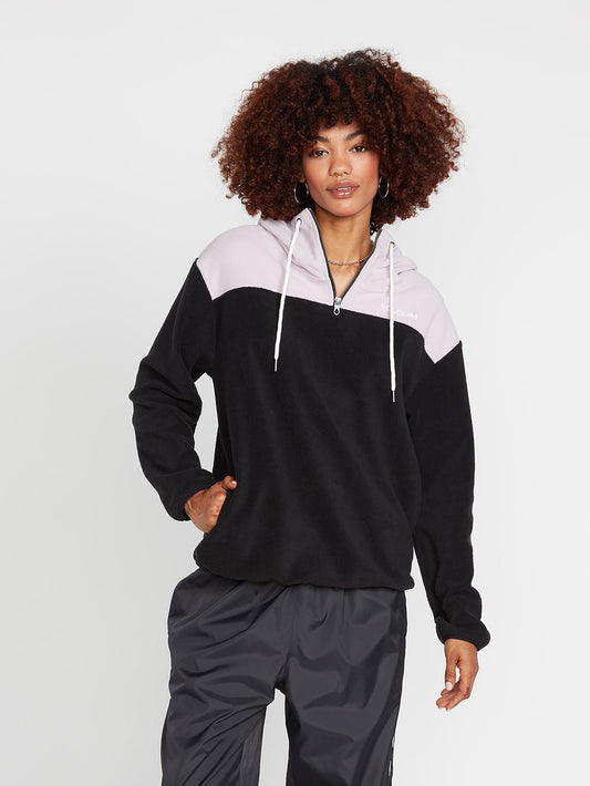 Sweat à capuche Trackshun - BLACK COMBO