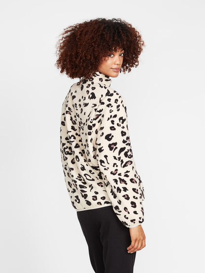 Pheelin It Zip-Up Sweatshirt - SAND