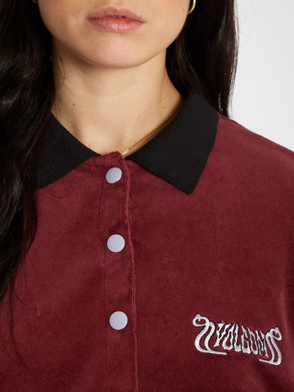 Polo Velroots - BURGUNDY