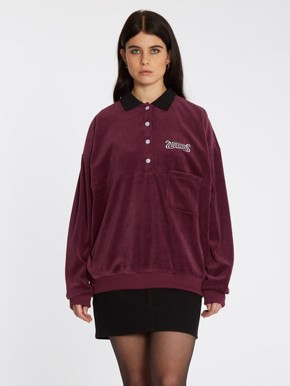 Polo Velroots - BURGUNDY