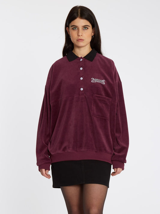 Polo Velroots - BURGUNDY