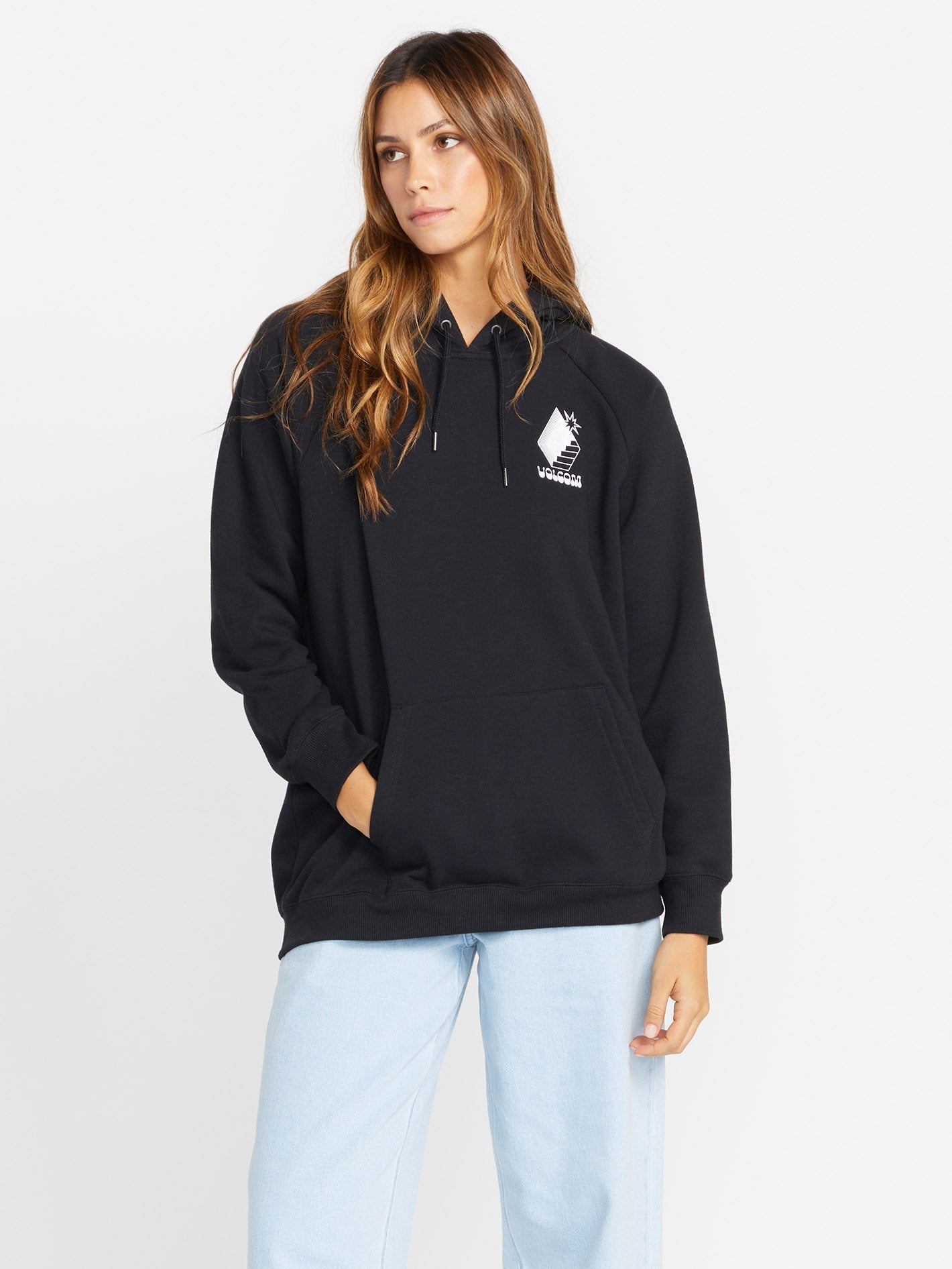 Sweat à capuche Truly Stoked - BLACK