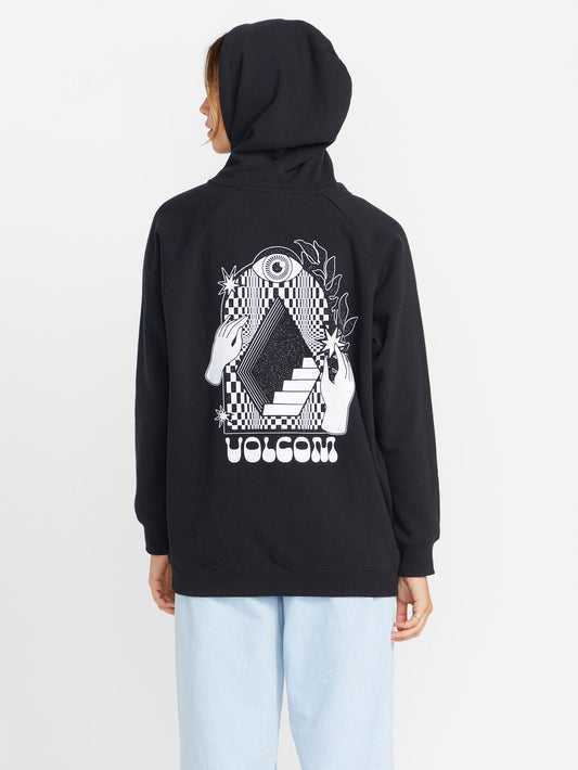Truly Stoked Hoodie – SCHWARZ