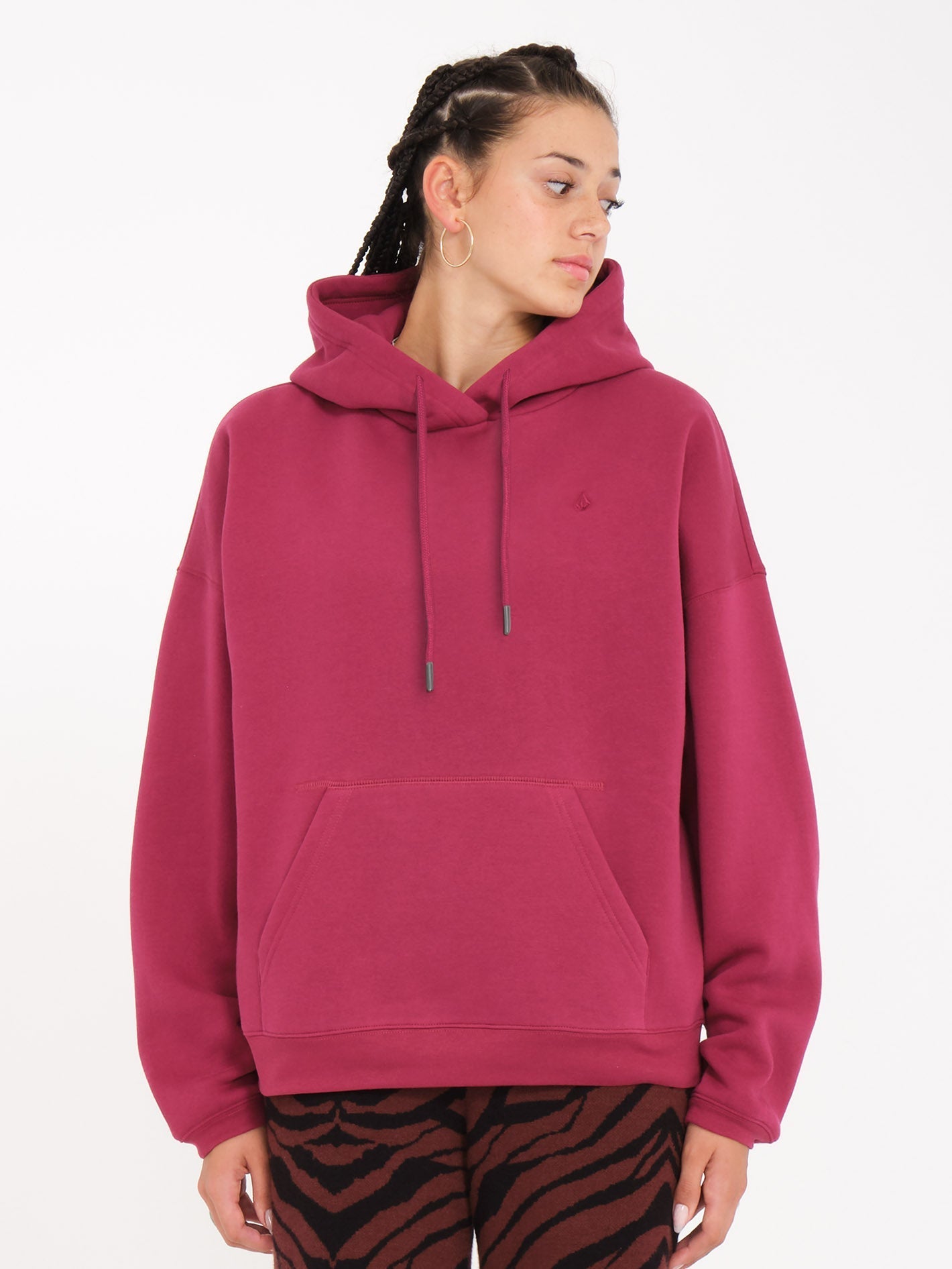 Stone Heart II Hoodie - WINE
